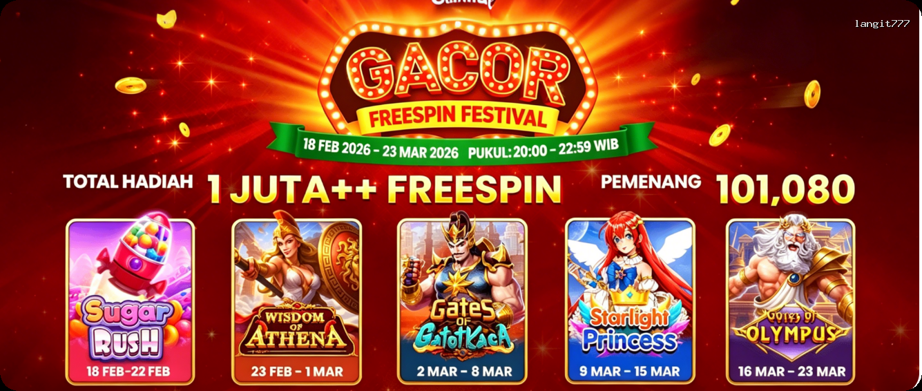 Login langit777 Sekarang Bonus Melimpah